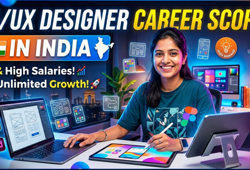 UI/UX Designer Career Scope in India