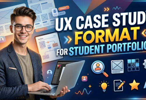 UX Case Study Format for Student Portfolios