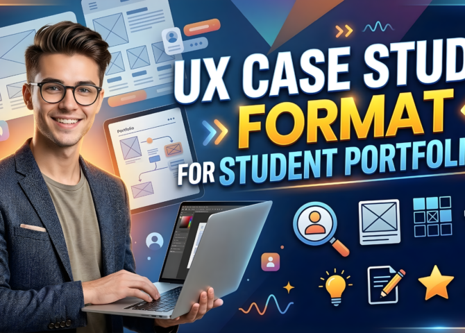 UX Case Study Format for Student Portfolios