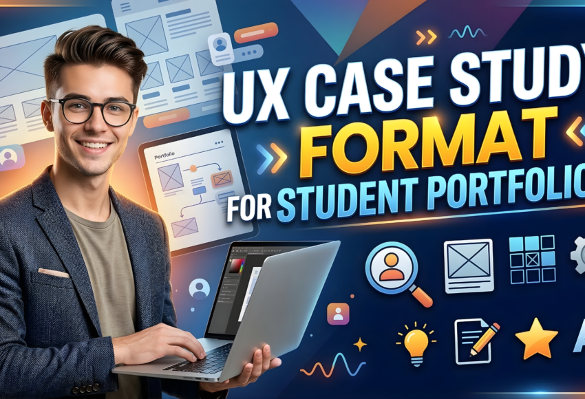UX Case Study Format for Student Portfolios