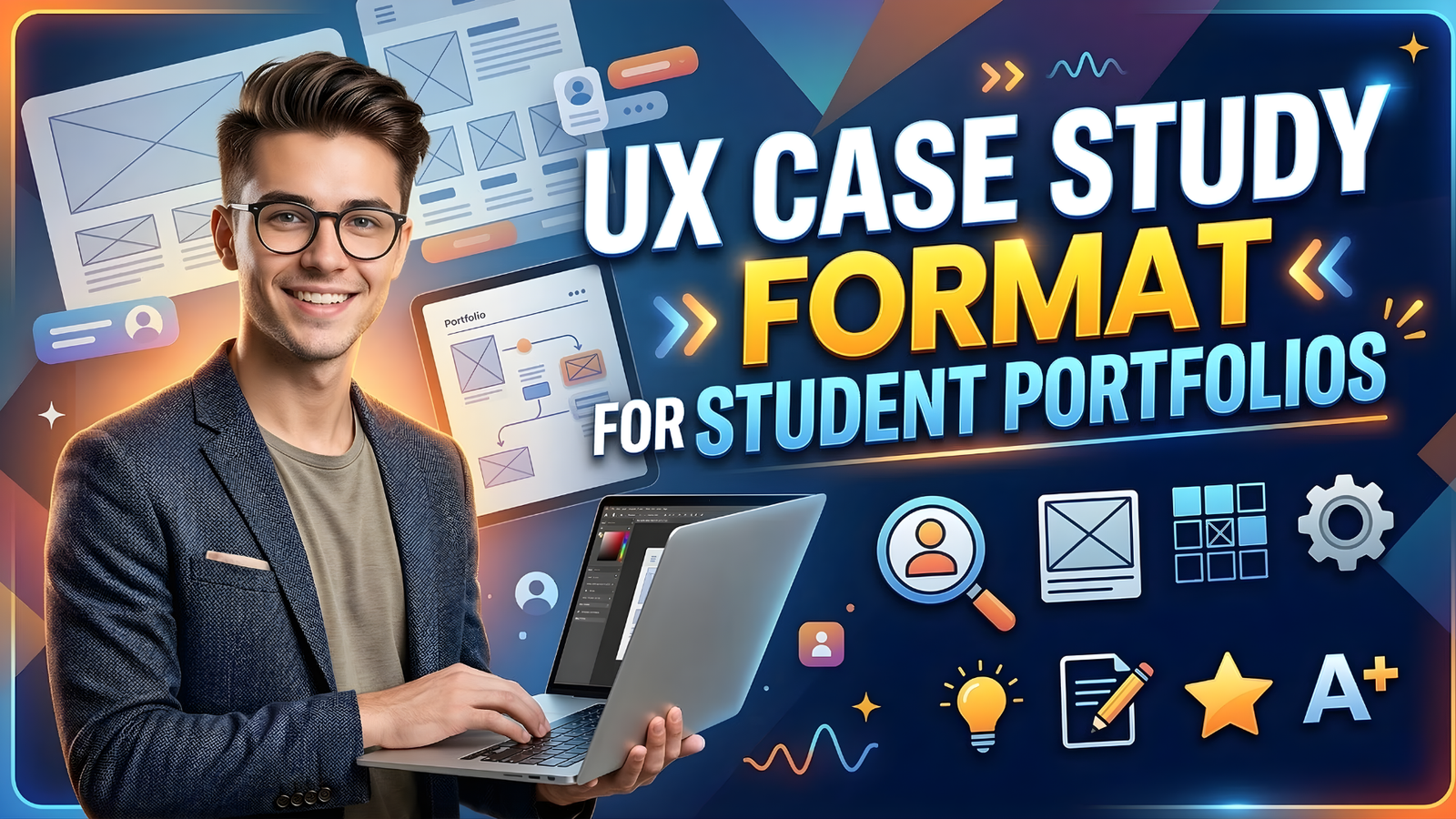 UX Case Study Format for Student Portfolios
