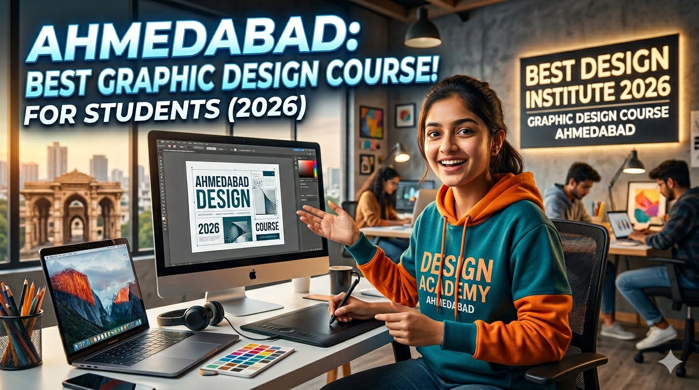 Best Graphic Design Course in Ahmedabad for Students in 2026