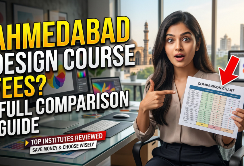 Graphic Design Course Fees in Ahmedabad – Full Comparison Guide