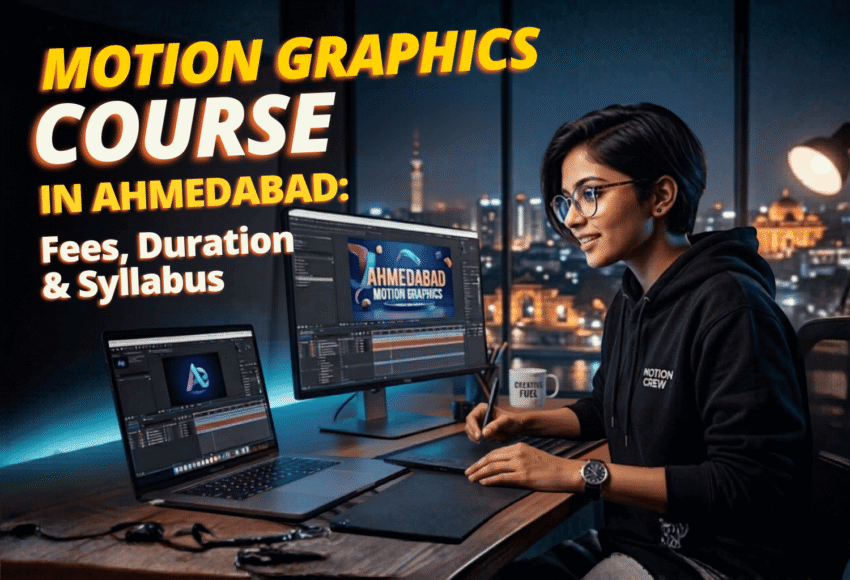 Motion Graphics Course in Ahmedabad: Fees, Duration & Syllabus
