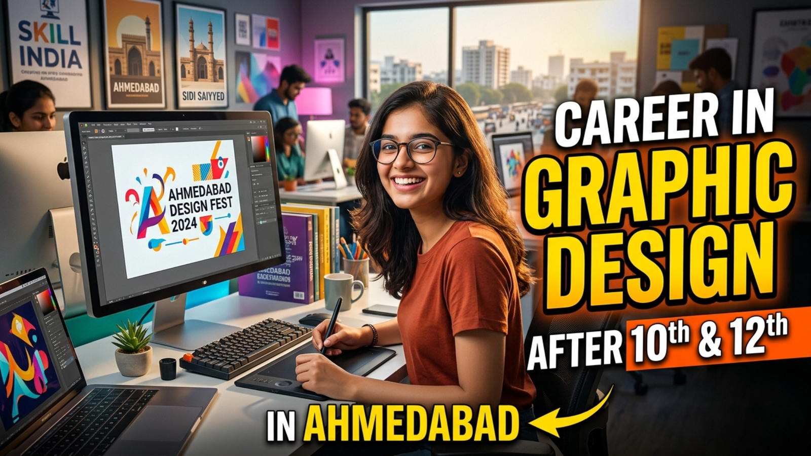 Graphic Design Course After 10th & 12th in Ahmedabad