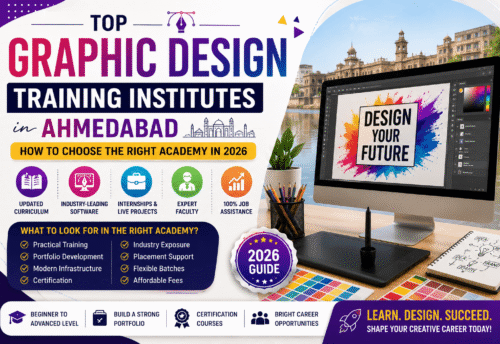 Top Graphic Design Training Institutes in Ahmedabad (2026) | How to Choose the Right Academy