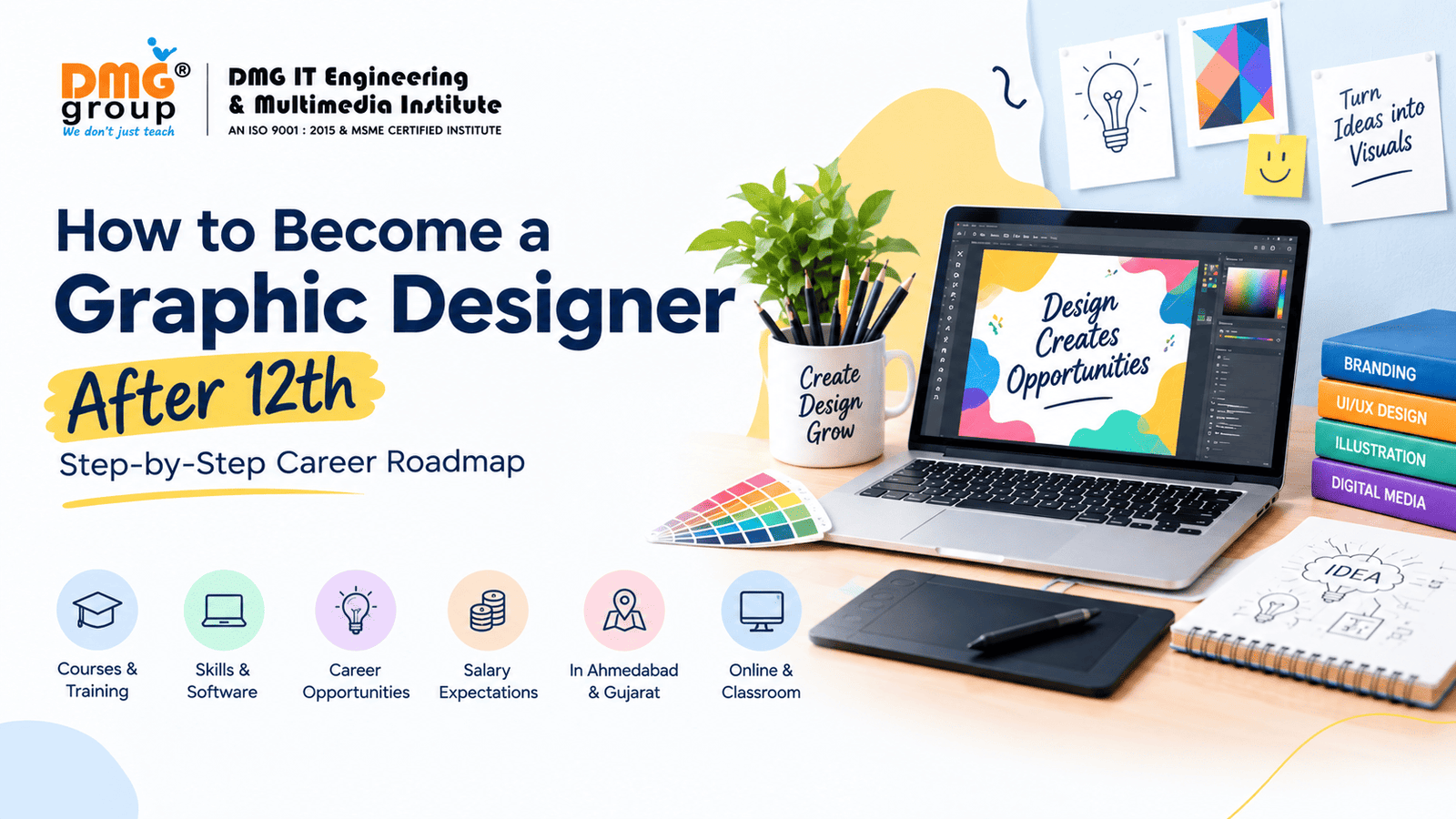 How to Become a Professional Graphic Designer After 12th: Step-by-Step Career Roadmap