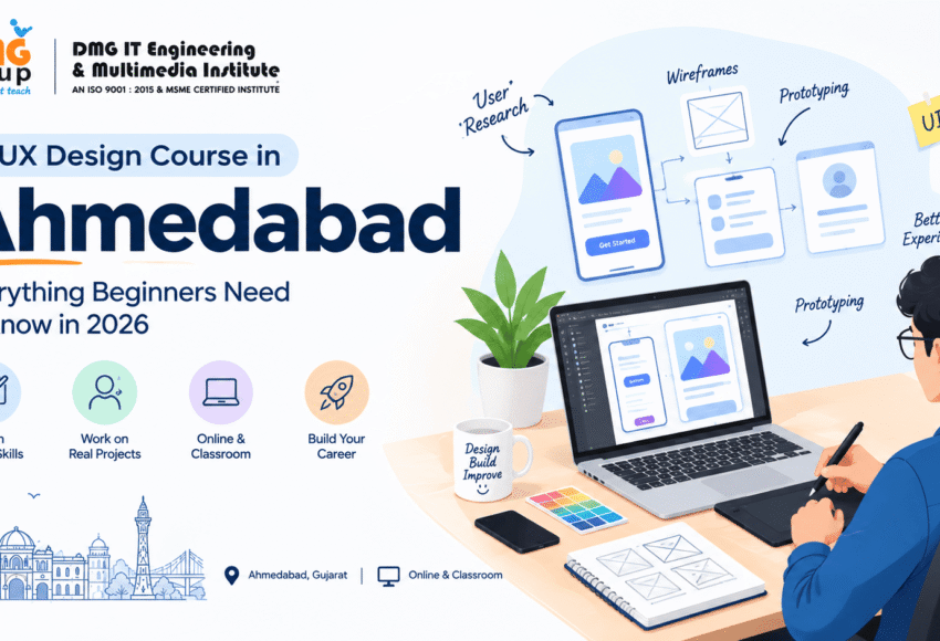 UI UX Design Course in Ahmedabad 2026: Fees, Skills, Career & Jobs