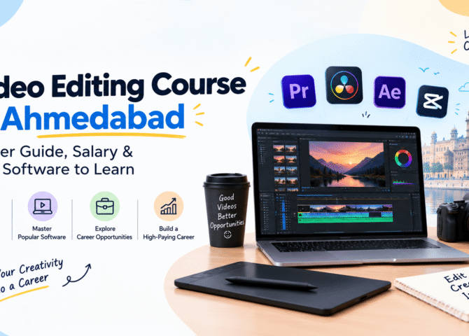 Video Editing Course in Ahmedabad: Career Guide, Salary & Best Software to Learn
