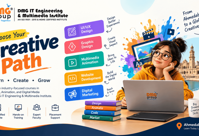 Multimedia Animation Course in Ahmedabad: Career, Salary & Industry Demand 2026