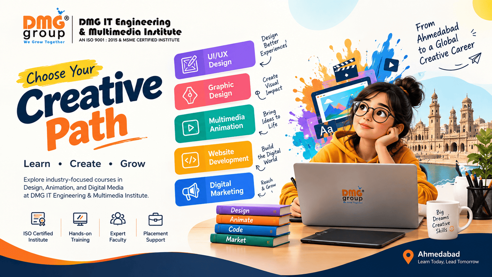 Multimedia Animation Course in Ahmedabad: Career, Salary & Industry Demand 2026
