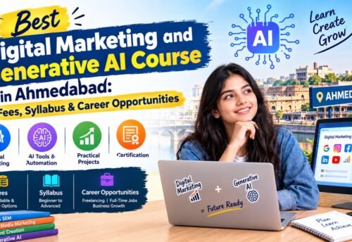 Best Digital Marketing and Generative AI Course in Ahmedabad: Fees, Syllabus & Career Opportunities