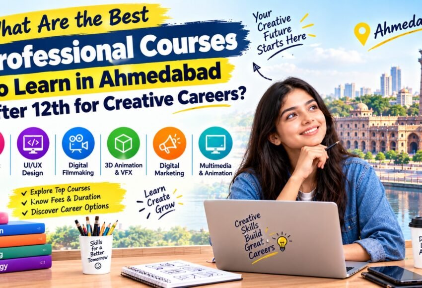 What Are the Best Professional Courses to Learn in Ahmedabad After 12th for Creative Careers?