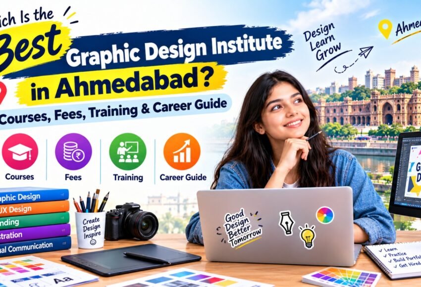 Which Is the Best Graphic Design Institute in Ahmedabad? Courses, Fees, Training & Career Guide